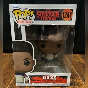 Funko Pop Lucas #1241 Stranger Things Netflix TV Show Hellfire Club